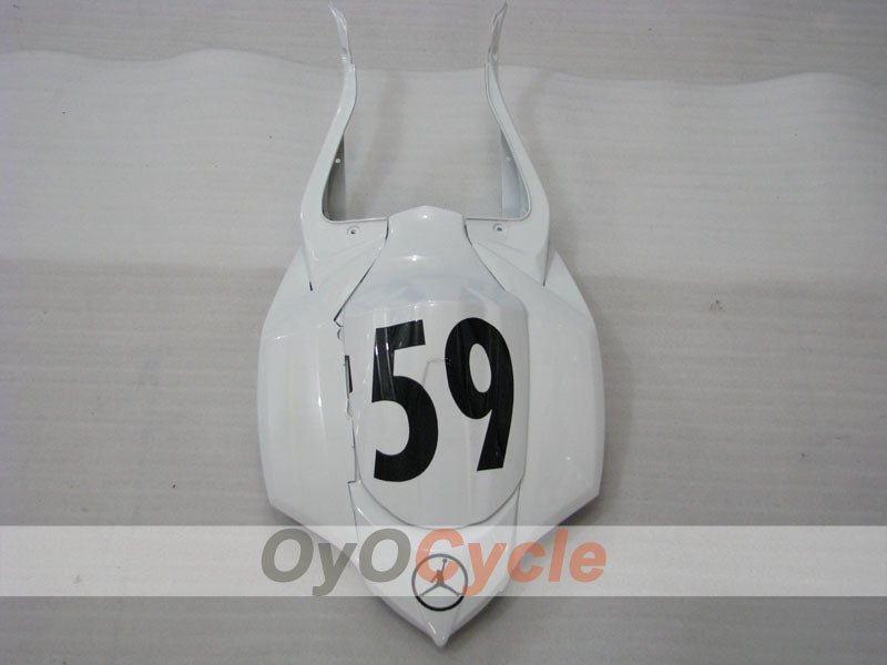Verkleidungssatz für Einspritzmodelle 08-10 GSX R750 - Blau, Weiß - Jordan #OYO87905459