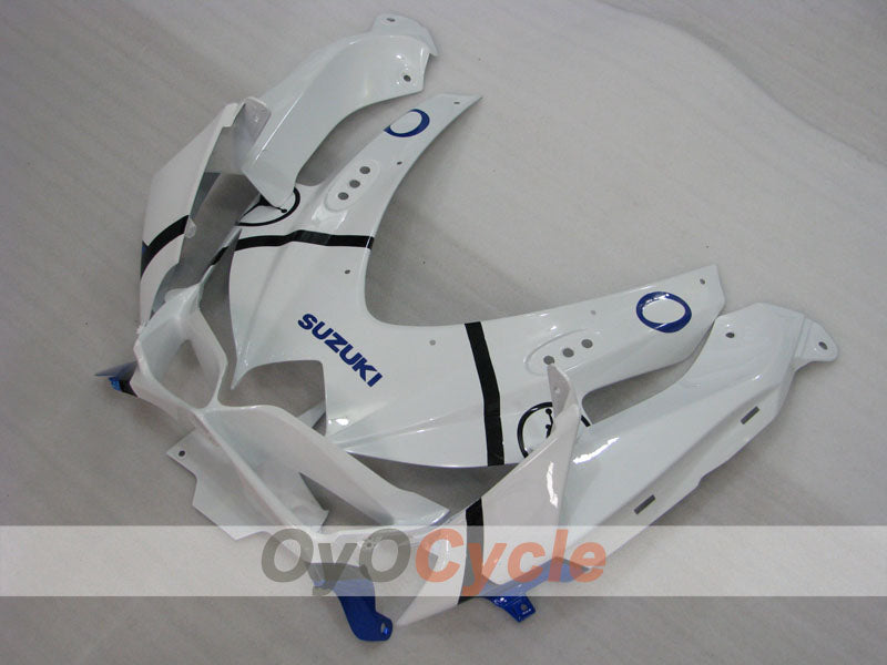 Verkleidungssatz für Einspritzmodelle 08-10 GSX R750 - Blau, Weiß - Jordan #OYO87905459