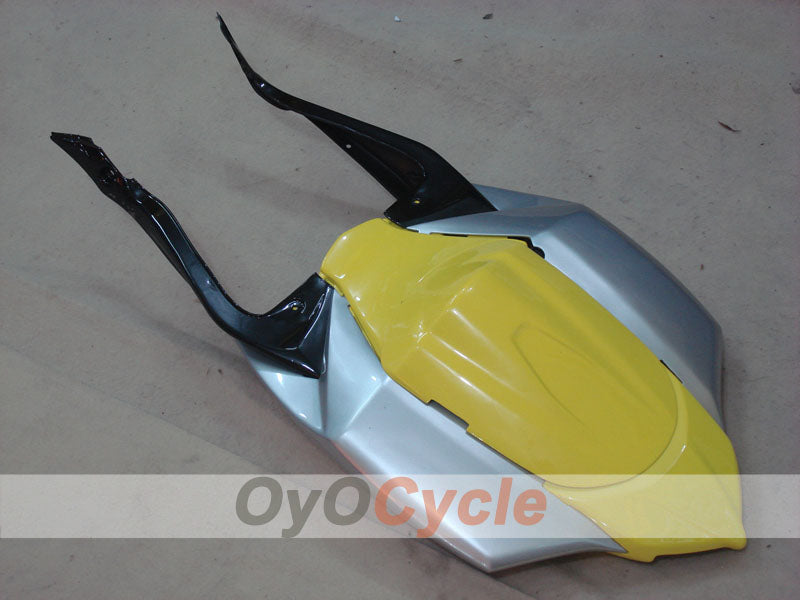 Verkleidungssatz für Einspritzmodelle 08-10 GSX R750 - Gelb, Silber - Werksdesign #OYO87905461