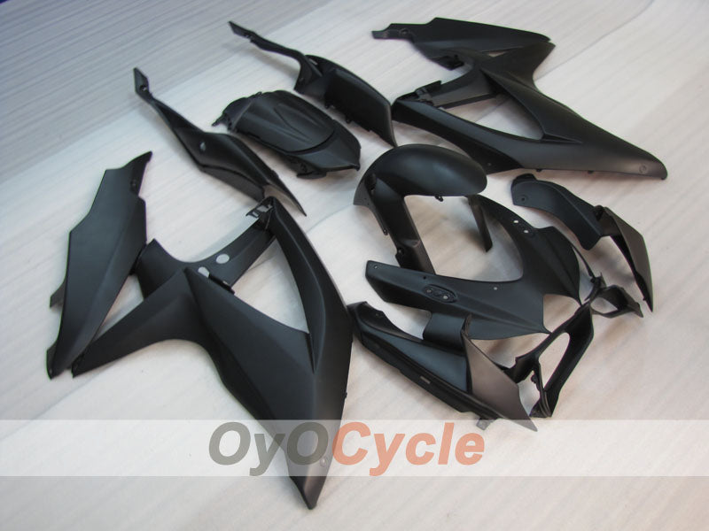 Verkleidungssatz für Einspritzermodelle der GSX R750 08-10 - Schwarz, Matt - Ohne Aufkleber / Dekor, Werksstil #OYO87905436 Hauptbild