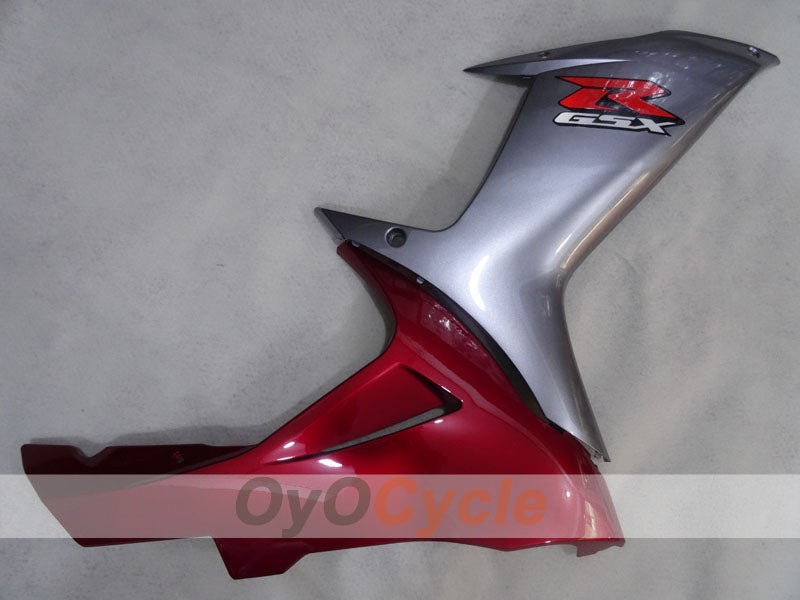 Einspritzverkleidungssatz für GSX R750, 11-26 - Rot, Silber - Werksausführung #OYO87905486