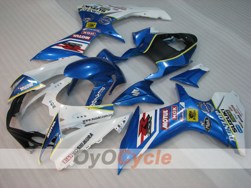 Einspritzverkleidungssatz für GSX R750, 11-26 - Blau, Weiß - MOTUL #OYO87905487 Zweitbild