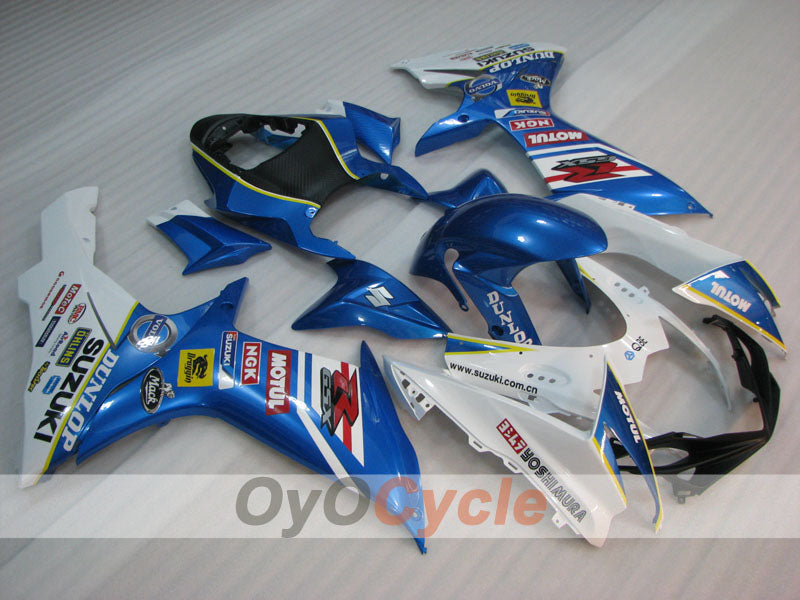 Einspritzverkleidungssatz für GSX R600 11-26 - Blau, Weiß - MOTUL #OYO87905471 Hauptbild