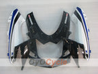 Einspritzverkleidungssatz für GSX R600 11-26 - Blau, Weiß, Schwarz - YOSHIMURA #OYO87905472