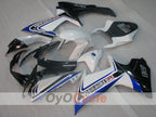 Einspritzverkleidungssatz für GSX R600 11-26 - Blau, Weiß, Schwarz - YOSHIMURA #OYO87905472