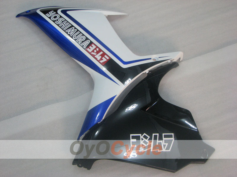 Einspritzverkleidungssatz für GSX R750, 11-26 - Blau, Weiß - YOSHIMURA #OYO87905488