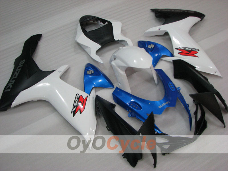 Einspritzverkleidungssatz für GSX R750, 11-26 - Blau, Weiß, Schwarz - Werksausführung #OYO87905489 Hauptbild