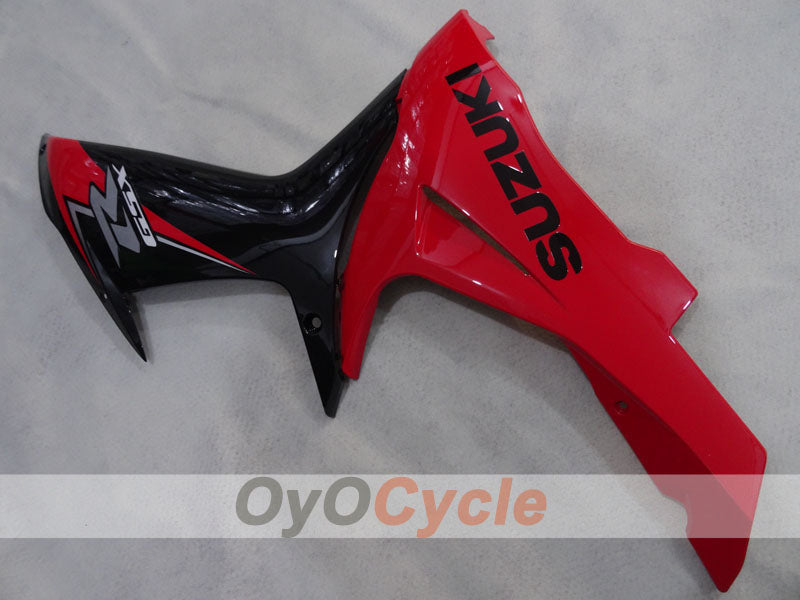 Einspritzverkleidungssatz für GSX R750 11-26 - Rot, Schwarz - Werksstil #OYO87905494