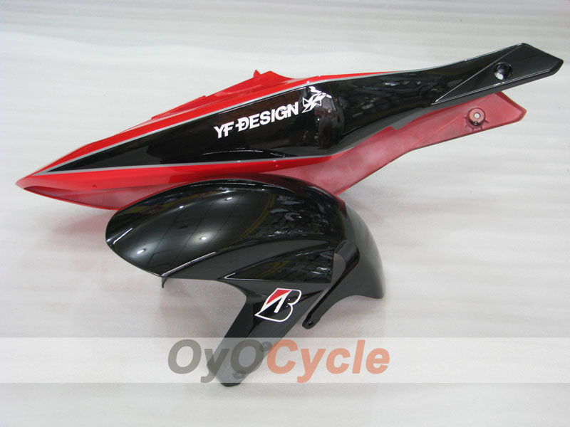 Einspritzverkleidungssatz für GSX R1000 03-04 - Rot, Schwarz - YOSHIMURA #OYO87905497