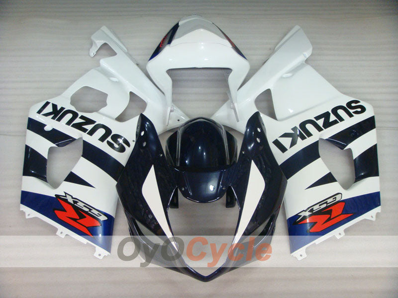 Einspritzverkleidungssatz für GSX R1000 03-04 - Blau, Weiß - Werksstil #OYO87905498 Zweitbild