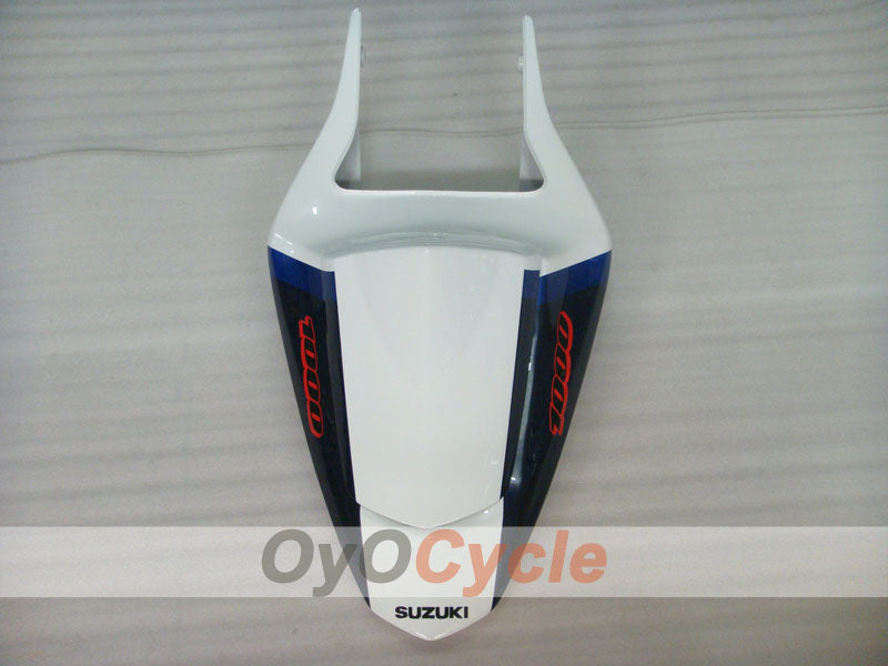 Einspritzverkleidungssatz für GSX R1000 03-04 - Blau, Weiß - Werksstil #OYO87905498