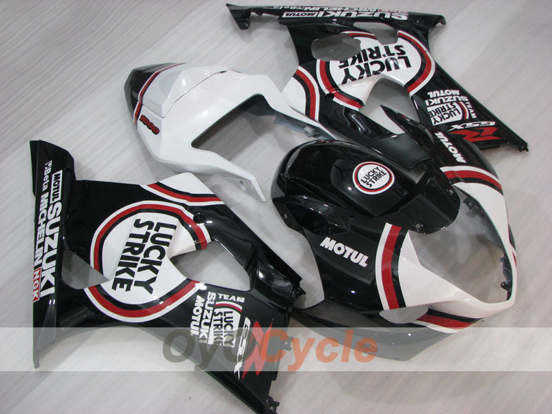Einspritzverkleidungssatz für GSX R1000 03-04 - Rot, Weiß, Schwarz - Lucky Strike #OYO87905500 Zweitbild