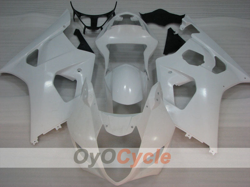 Einspritzverkleidungssatz für GSX R1000 03-04 - Weiß - Ohne Aufkleber / Dekor, Werksstil #OYO87905501 Zweitbild