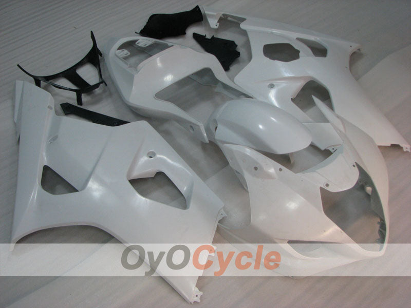 Einspritzverkleidungssatz für GSX R1000 03-04 - Weiß - Ohne Aufkleber / Dekor, Werksstil #OYO87905501 Hauptbild