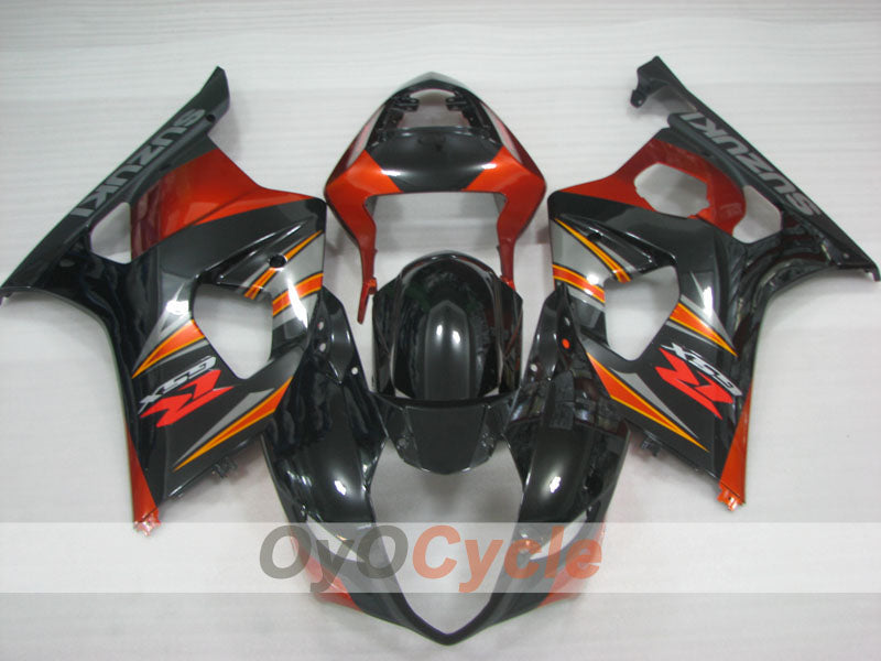 Einspritzverkleidungssatz für GSX R1000 03-04 - Rot, Schwarz - Werksstil #OYO87905502 Zweitbild