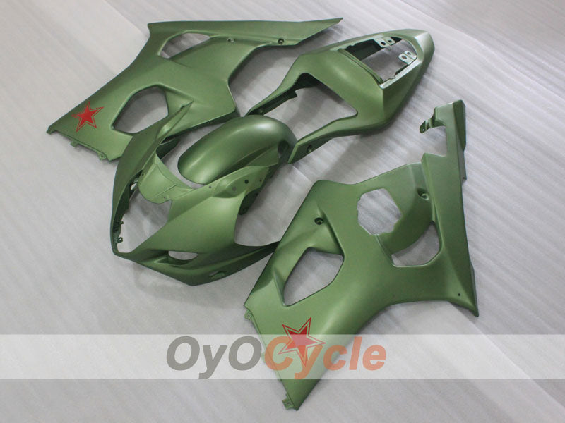 Einspritz-Verkleidungssatz für 03-04 GSX R1000 - Armeegrün - Werksstil #OYO87905503 Zweitbild
