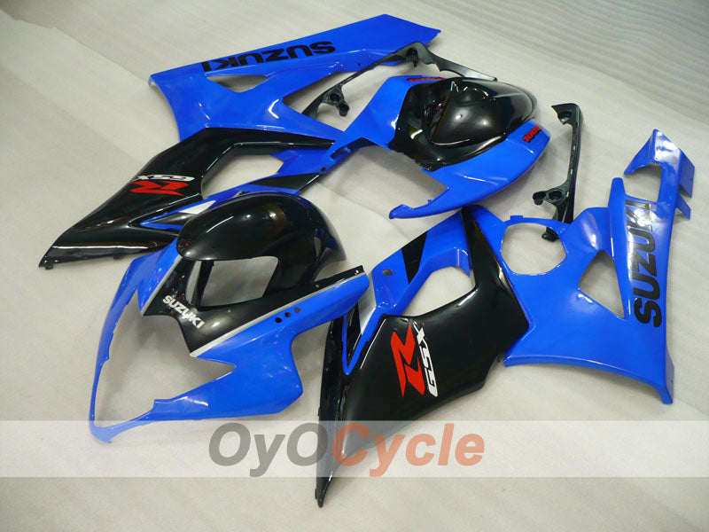 Einspritz-Verkleidungssatz für 05-06 GSX R1000 - Blau, Schwarz - Werksstil #OYO87905508 Zweitbild