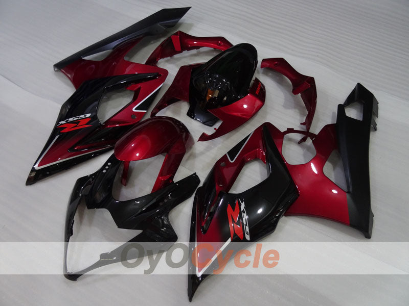 Einspritzverkleidungssatz für GSX R1000 05-06 - Rot, Schwarz - Werksdesign #OYO87905516 Zweitbild