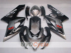 Einspritzverkleidungssatz für GSX R1000 05-06 - Schwarz, Silber - Werksdesign #OYO87905517