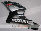 Einspritzverkleidungssatz für GSX R1000 05-06 - Schwarz, Silber - Werksdesign #OYO87905517