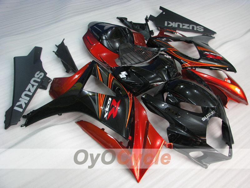 Einspritzverkleidungssatz für GSX R1000 07-08 - Rot, Schwarz - Werksdesign #OYO87905521 Hauptbild