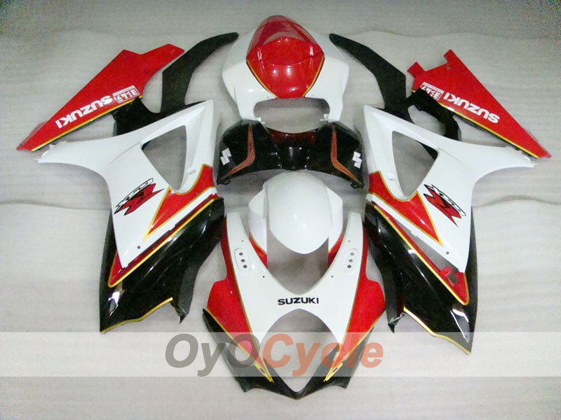Einspritzverkleidungssatz für GSX R1000 07-08 - Rot, Weiß, Schwarz - Werksdesign #OYO87905524 Zweitbild