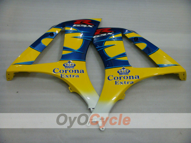 Einspritzverkleidungssatz für GSX R1000 07-08 - Rot, Blau - Corona #OYO87905525