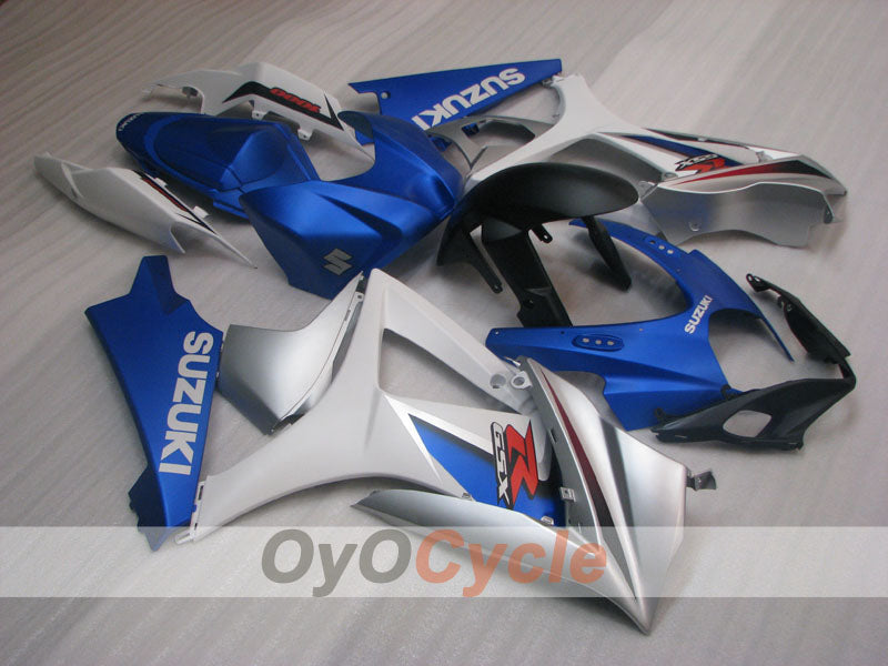 Verkleidungssatz für Einspritzmodelle 07-08 GSX R1000 - Blau, Weiß - Werksstil #OYO87905530 Hauptbild