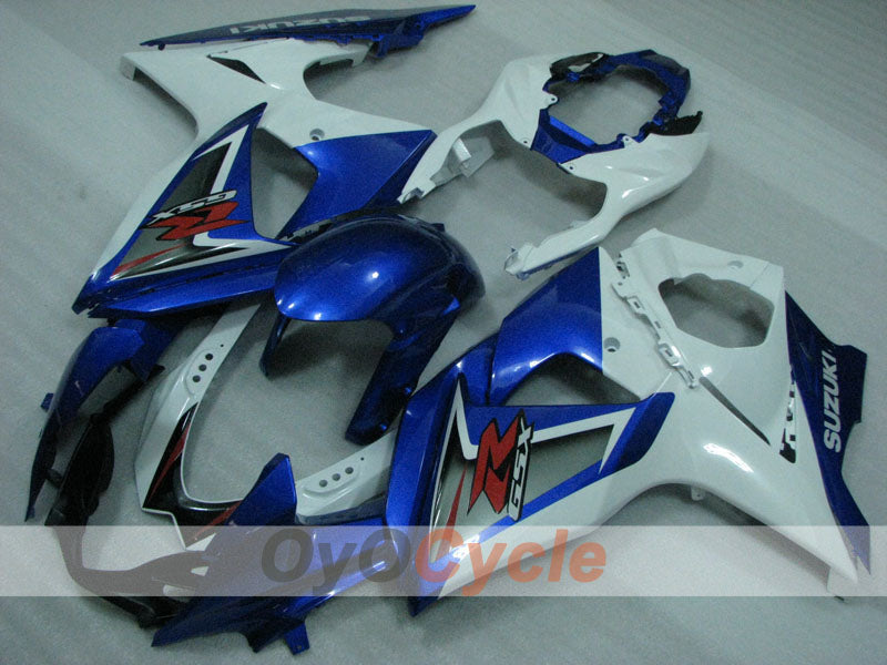 Einspritzverkleidungssatz für GSX R1000 09-16 - Blau, Weiß - Werksstil #OYO87905544 Zweitbild
