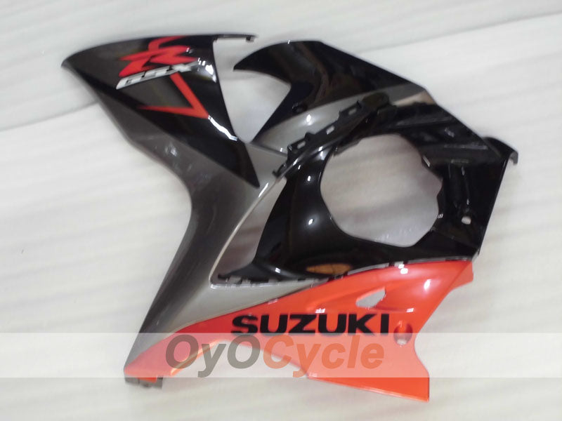 Einspritzverkleidungssatz für GSX R1000 09-16 - Orange, Schwarz - Werksstil #OYO87905545