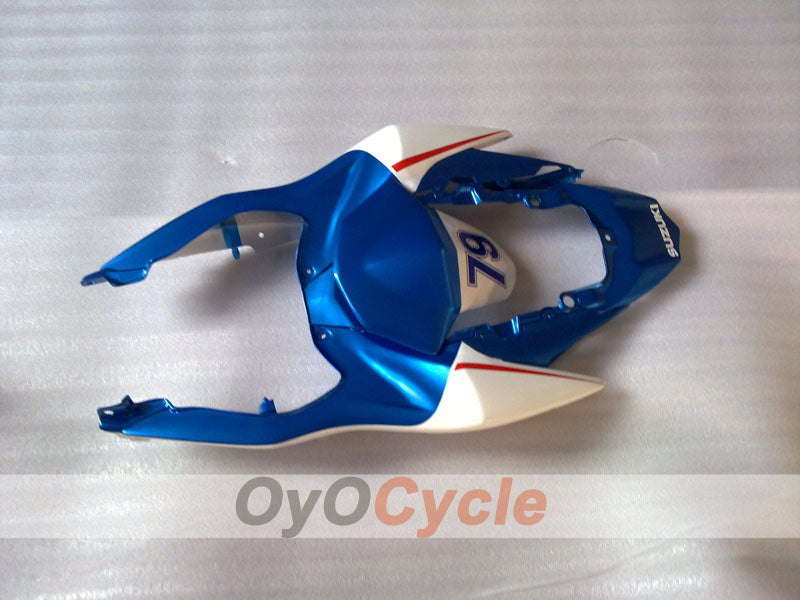 Einspritzverkleidungssatz für GSX R1000 09-16 - Blau, Weiß - PIRELLI #OYO87905547