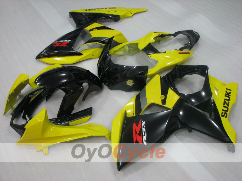 Verkleidungssatz für Einspritzmodelle 09-16 GSX R1000 - Gelb, Schwarz - Werksstil #OYO87905555 Zweitbild