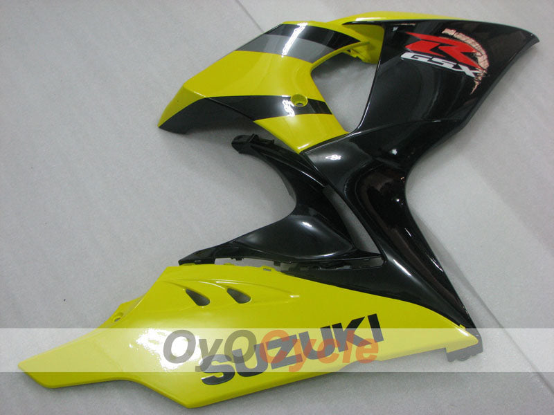 Verkleidungssatz für Einspritzmodelle 09-16 GSX R1000 - Gelb, Schwarz - Werksstil #OYO87905555