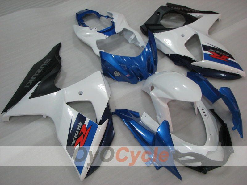 Verkleidungssatz für Einspritzmodelle 09-16 GSX R1000 - Blau, Weiß - Werksstil #OYO87905556 Zweitbild