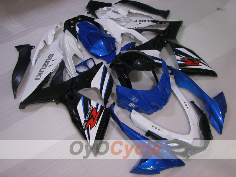 Verkleidungssatz für Einspritzmodelle 09-16 GSX R1000 - Blau, Weiß, Schwarz - Werksstil #OYO87905563 Zweitbild