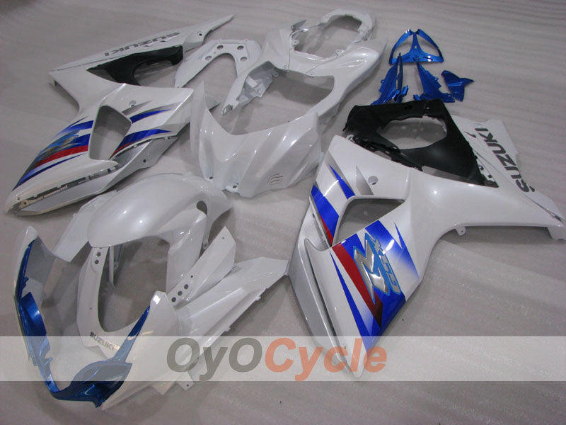 Verkleidungssatz für Einspritzmodelle 09-16 GSX R1000 - Blau, Weiß, Schwarz - Werksstil #OYO87905564 Zweitbild