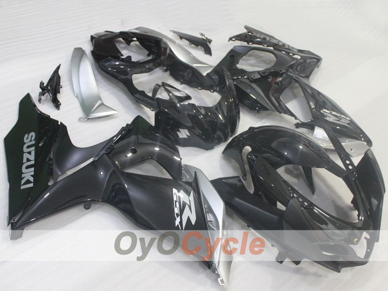 Verkleidungssatz für Einspritzermodelle 09-16 GSX R1000 - Weiß, Schwarz - Werksstil #OYO87905568 Hauptbild
