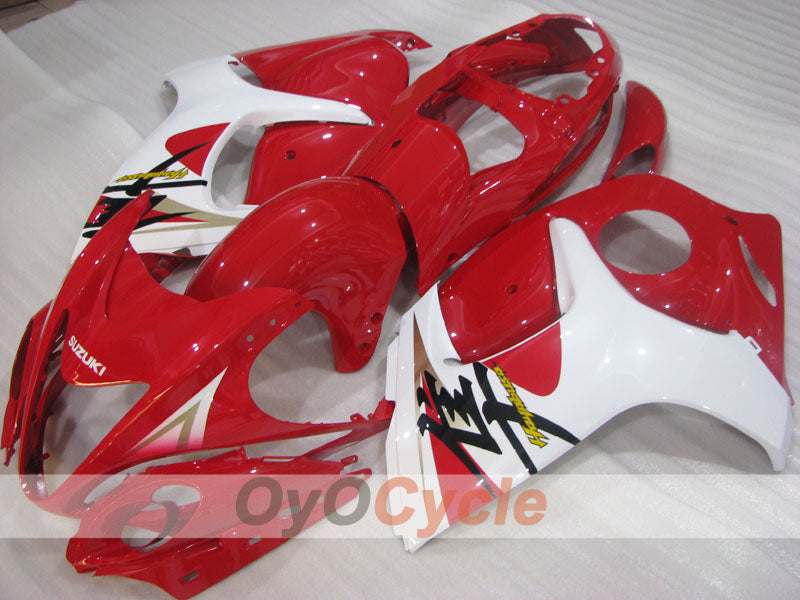 Verkleidungssatz für Einspritzermodelle 08-20 GSXR1300 Hayabusa - Rot, Weiß - Werksstil #OYO87905570 Zweitbild