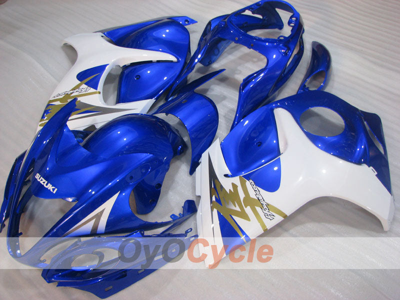 Verkleidungssatz für Einspritzermodelle 08-20 GSXR1300 Hayabusa - Blau, Weiß - Werksstil #OYO87905571 Hauptbild
