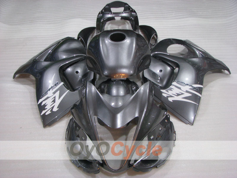 Verkleidungssatz für Einspritzermodelle 08-20 GSXR1300 Hayabusa - Weiß, Grau - Werksstil #OYO87905572 Zweitbild
