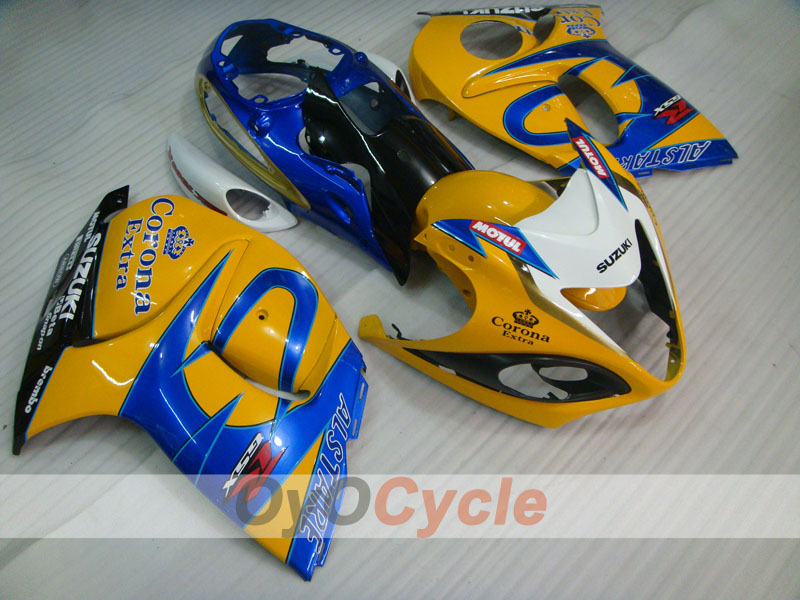 Verkleidungssatz für Einspritzermodelle 08-20 GSXR1300 Hayabusa - Gelb, Blau - Corona #OYO87905574 Hauptbild