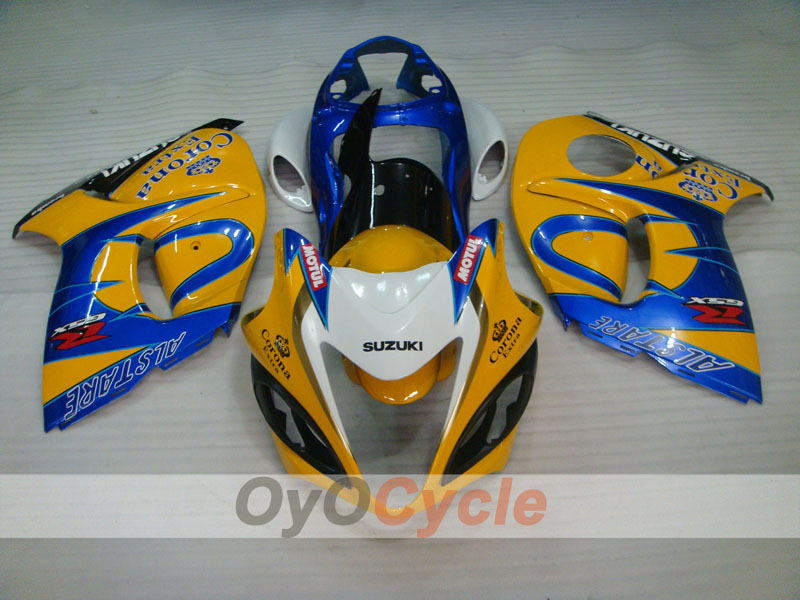 Verkleidungssatz für Einspritzermodelle 08-20 GSXR1300 Hayabusa - Gelb, Blau - Corona #OYO87905574 Zweitbild