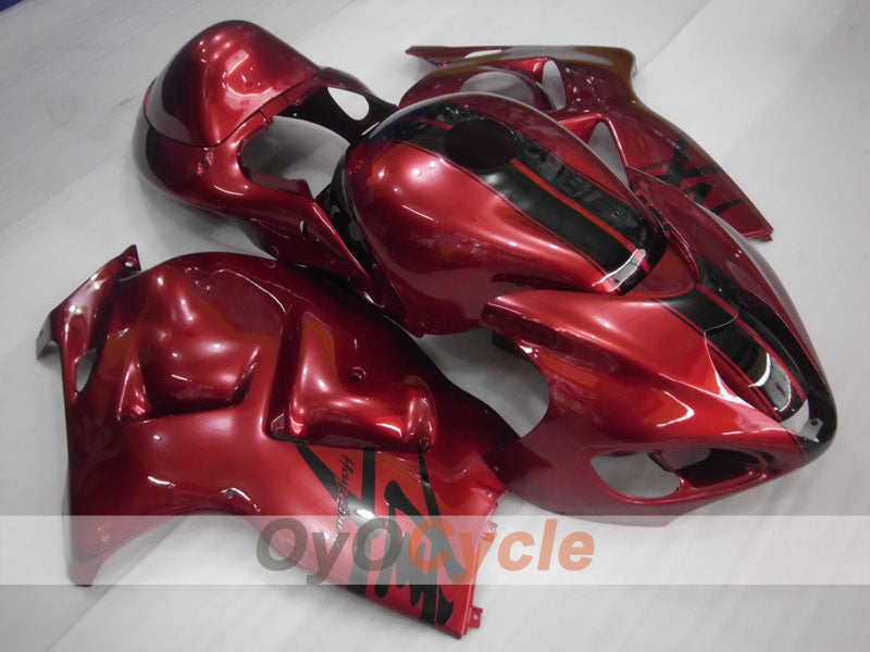 Verkleidungssatz für Einspritzer für GSXR1300 Hayabusa, 99-07 - Rot, Schwarz - Werksdesign #OYO87905606 Hauptbild