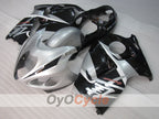 Verkleidungssatz für Einspritzer für GSXR1300 Hayabusa, 99-07 - Schwarz, Silber - Werksdesign #OYO87905608