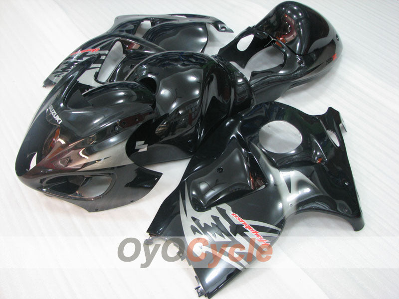 Verkleidungssatz für Einspritzer für GSXR1300 Hayabusa, 99-07 - Schwarz - Werksdesign #OYO87905611 Hauptbild