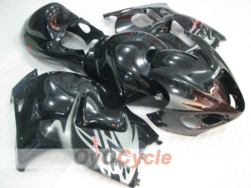 Verkleidungssatz für Einspritzer für GSXR1300 Hayabusa, 99-07 - Schwarz - Werksdesign #OYO87905611 Zweitbild