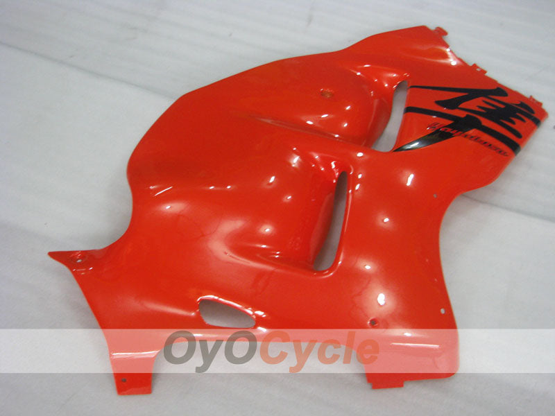 Verkleidungssatz für Einspritzer für GSXR1300 Hayabusa, 99-07 - Orange, Schwarz - Werksdesign #OYO87905616