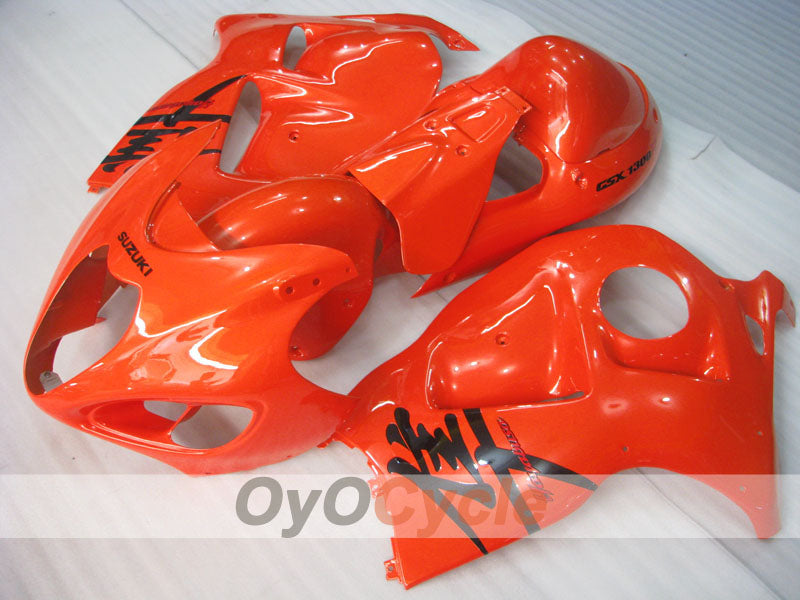 Verkleidungssatz für Einspritzer für GSXR1300 Hayabusa, 99-07 - Orange, Schwarz - Werksdesign #OYO87905616
