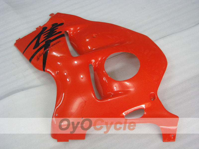 Verkleidungssatz für Einspritzer für GSXR1300 Hayabusa, 99-07 - Orange, Schwarz - Werksdesign #OYO87905616