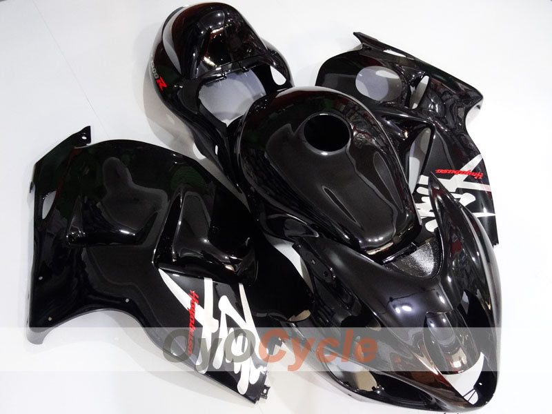 Verkleidungssatz für Einspritzmodelle der GSXR1300 Hayabusa, Baujahre 99-07 - Schwarz - Werksdesign #OYO87905618